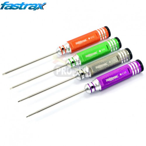 FASTRAX HARDENED IMPERIAL HEX DRIVER SET (4)