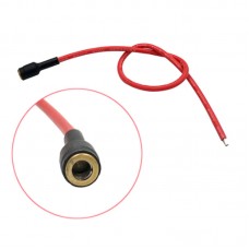 Rcexl remote controlled Nitro Engine Glow Plug (30CM silicone wire ,Spring self-locking structure) For OS/YS -Black 2.8mm