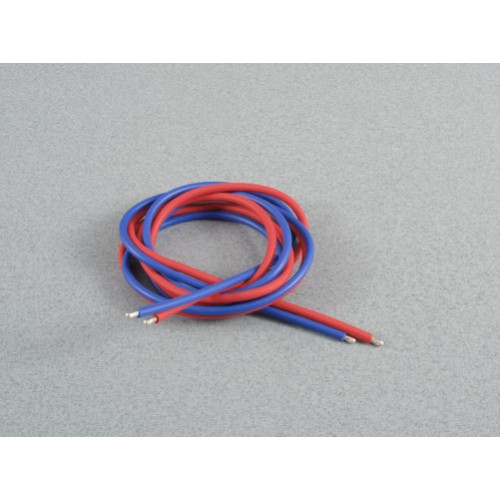 Silicone Wire 1.0mm - 1m Red&Blue