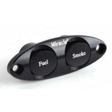 Miracle RC Twin Fuel Dot For Fuel Pipe and Smoke Pipe - Black